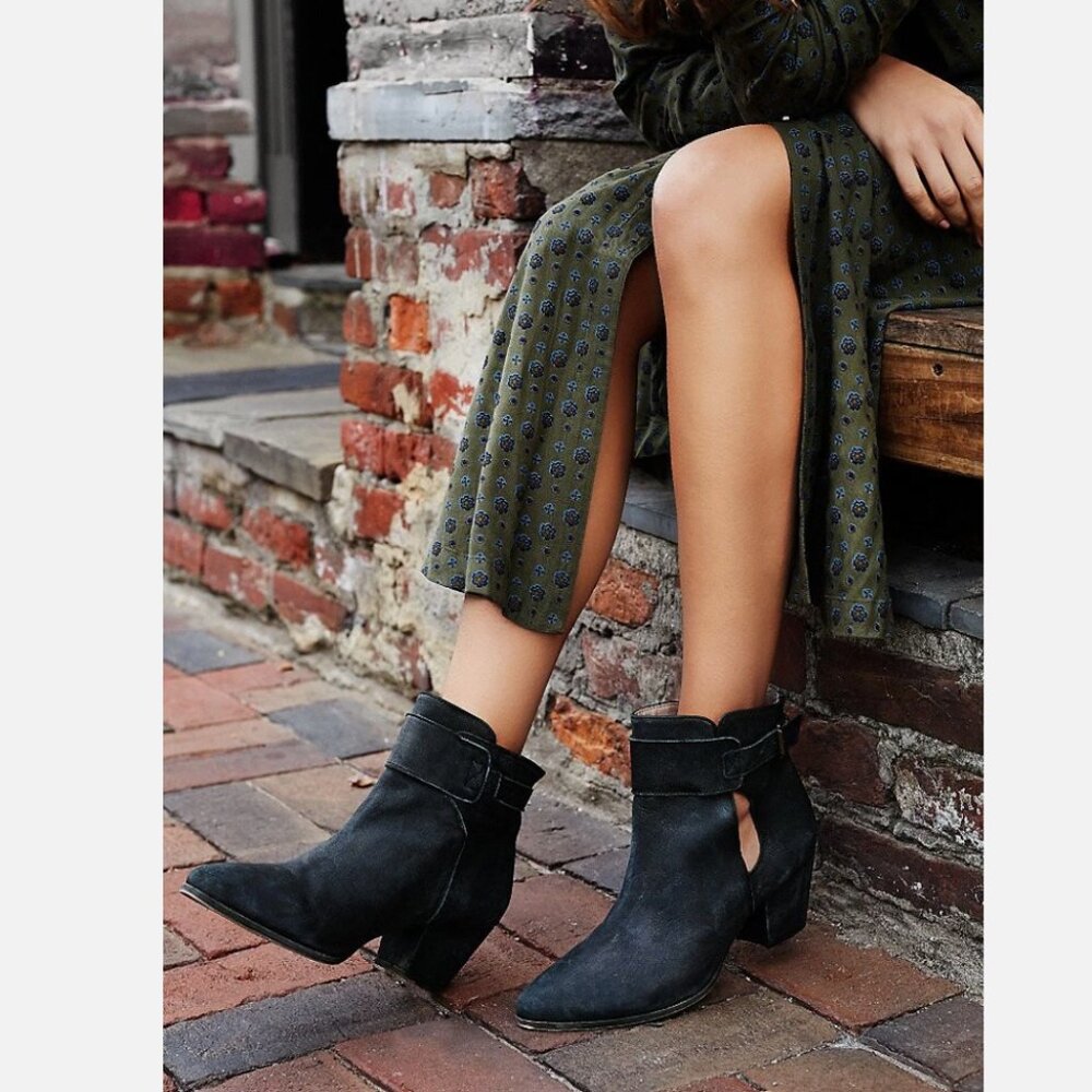 New Free People Belleville Ankle Boot Size 6 MSRP: $198 Women Leather